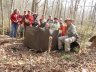 University of Georgia Master Naturalist Hike - Master Naturalists visit the site of the old moonshine still along Big Grocery Creek
